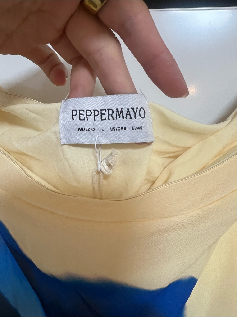 Peppermayo so you say strapless maxi dress - Picture 4 of 5